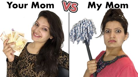your mom vs my mom youtube