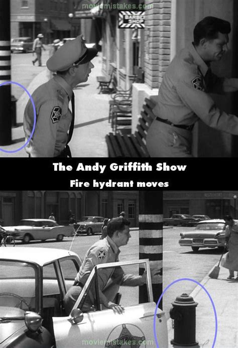 The Andy Griffith Show 1960 Tv Mistake Picture Id 216370