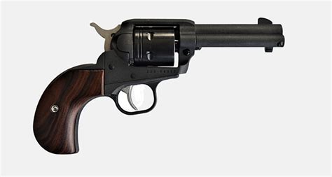 review ruger wrangler birdshead grip  lr revolver  shooters log