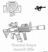 Coloring Fusil Armes Assault Dessins Dessiner Thermal Breakflip Coloriages Gratuit Primanyc Enemies Bot sketch template