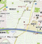 Image result for 三重県四日市市桜町. Size: 175 x 185. Source: www.mapion.co.jp