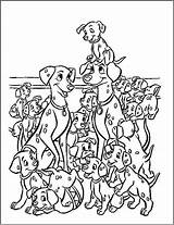 Coloring Dalmatians Pages Getcolorings Printable sketch template