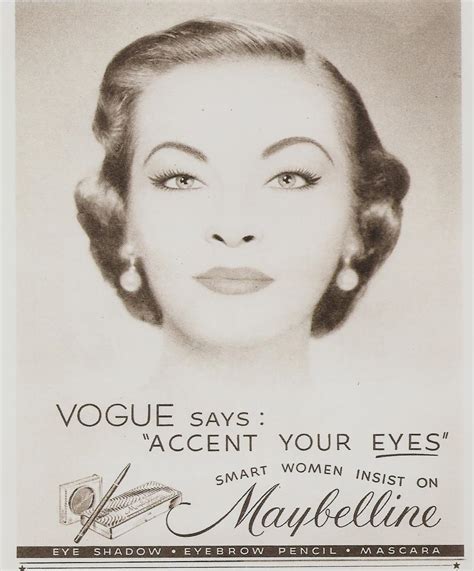 maybelline story  hollywood maybelline print ads  rocked  world
