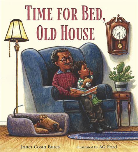 sleepover bonding time  grandpa time  bed  house mom read