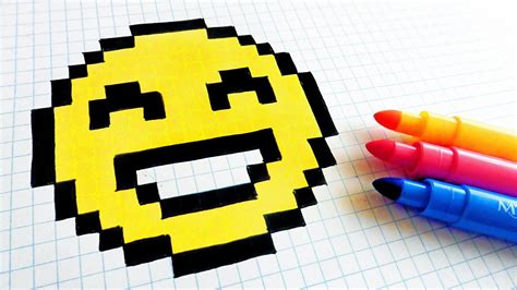 Handmade Pixel Art How To Draw Emoji Pixelart Dibujos En 12544 Hot