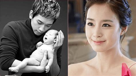 rain reveals his daughter has double eyelids looked like the mother kim tae hee youtube