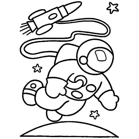 astronaut landed   planet coloring pages xcoloringscom