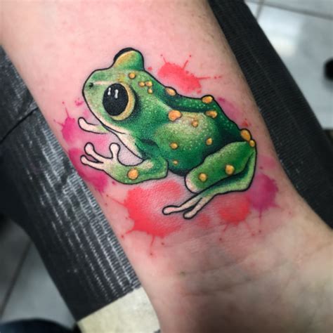 cute frog tattoos custom tattoo art