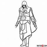 Assassin Creed Draw Game Sketchok Drawing Easy Step Various sketch template