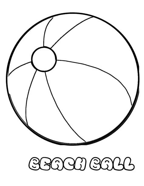 beach ball coloring pages  printable coloring pages  kids