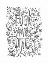 Coloring Pages Sweary Bye Felicia Book Quote Template sketch template