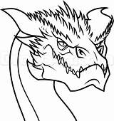 Smaug Drawing Coloring Pages Dragon Easy Draw Step Hobbit Drawings Elves Eye Fantasy Lord Rings Dragons Head Dragoart Cool Anime sketch template