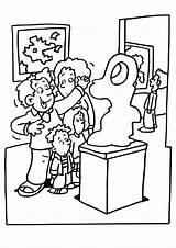 Museum Coloring Pages Printable Craft Large Edupics sketch template