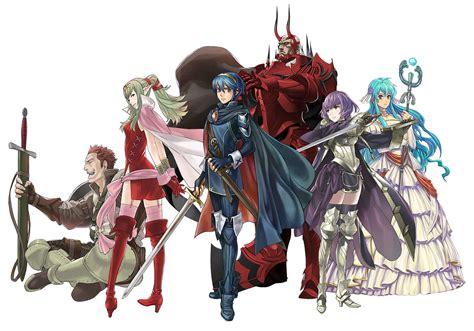 fire emblem awakening concept art and characters