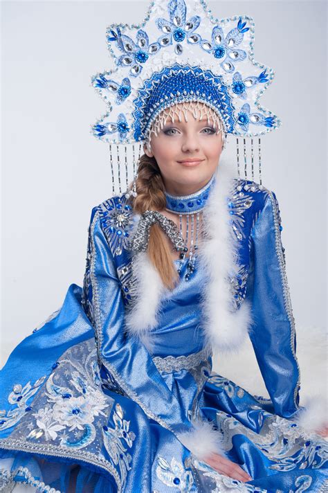russian costume russian fashion ice queen costume russian clothing