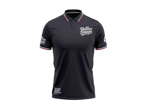 polo shirt soccer jersey mockup  cg tailor  dribbble