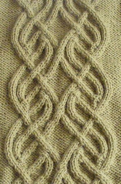 intricate cable panel knit stitch knitting kingdom