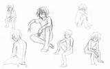 Sitting Poses Drawing Body Human Deviantart Person Positions Kneeling Challenge Everlasting Ash Draw Sit Reference Template Sketch Guy Girl People sketch template