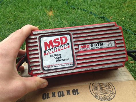sold msd  btm ignition control module mustang forums  stangnet