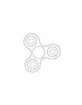 Fidget Spinner Coloring Pages Subject sketch template