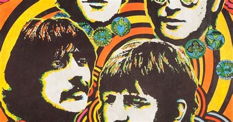 the beatles psychedelic art of the 60 s and 70 s