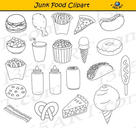 junk food clipart fast food graphics commercial  clipart