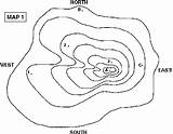 Topographic Map Contour Maps Simple Lines Model Build Topography Science Building Easy Draw Topo Hill Grades Cross Middle Enough Do sketch template