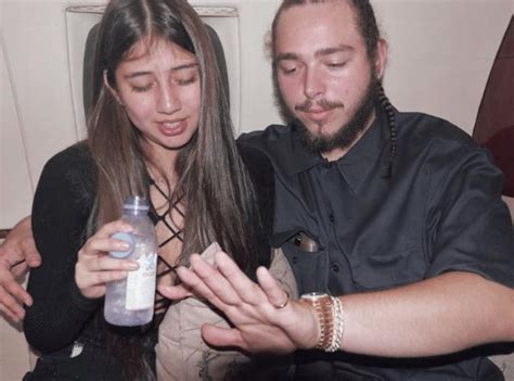 post malone girlfriend ethnicity race his dad daughter net worth