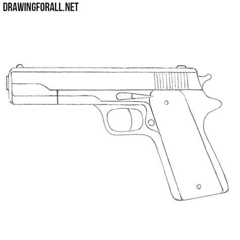 draw  gun  beginners drawingforallnet