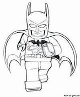 Lego Batman Coloring Pages Print Avengers Kids Printable Superhero sketch template