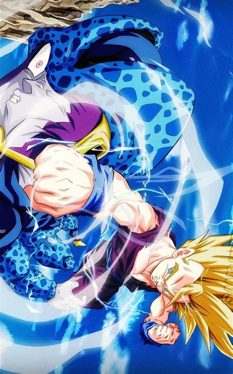 Gohan Ssj 2 Vs Cell Jr Anime Dragon Ball Super Dragon