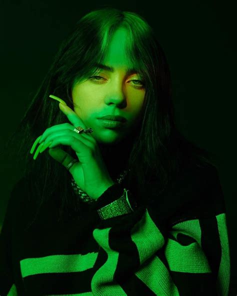 billie eilish photoshoot billboard images