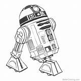 Wars Star Drawing Coloring Pages Characters R2 D2 Draw Drawings Kids Printable Robot Learn Easy Series Special Factory Time Board sketch template