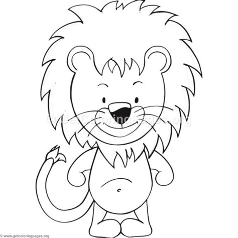 easy lion coloring pages getcoloringpagesorg lion coloring pages