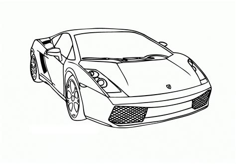 real cars coloring pages