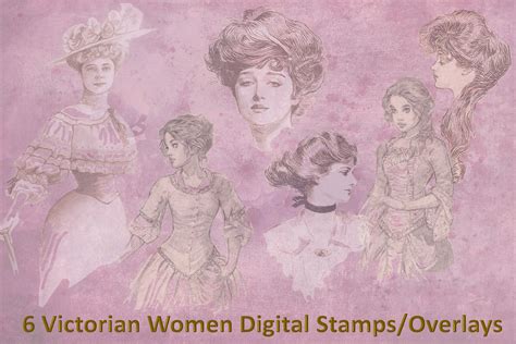 Vintage Digital Stamps Overlays And Ephemera By The Paper