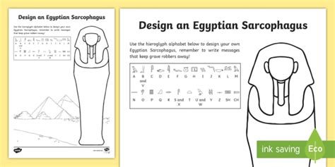 printable sarcophagus printable templates