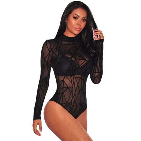 Buy Lordxx Body Feminino Bodysuit Women Sexy Black