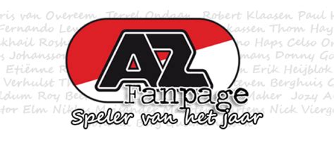 speler van het jaar az rkc waalwijk azfanpage