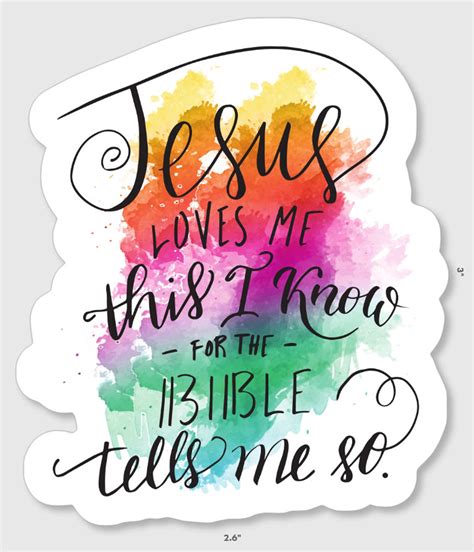 jesus sticker  kids jesus loves  bible sticker  etsy australia