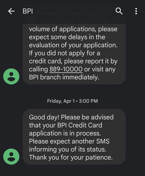 bpi cc application submitted more than a month ago phcreditcards