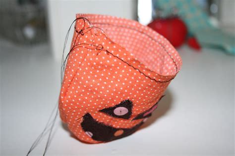 Pumpkin Pin Cushion The Sewing Rabbit