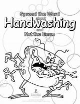 Coloring Handwashing Okay Jude Quarantine sketch template