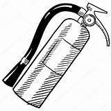 Fire Extinguisher Sketch Drawing Doodle Vector Stock Style Helmet Illustration Clipart Lhfgraphics Getdrawings Presentations Websites Reports Powerpoint Projects Use These sketch template