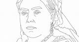 Coloring Queen Pages Elizabeth Ii Getcolorings Getdrawings sketch template