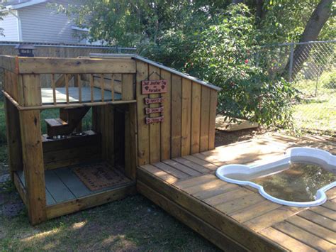 awesome outdoor dog houses homemydesign