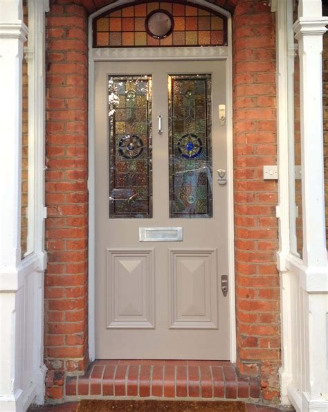 Victorian Stained Glass Front Door London Door Company