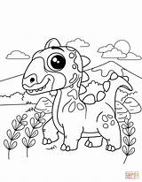 Coloring Dinosaur Pages Pdf Getcolorings sketch template