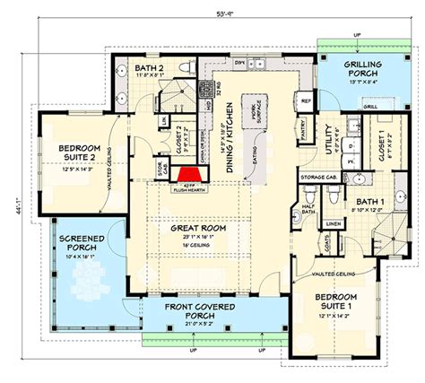 ranch floor plans   master suites house design ideas