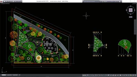 Download Rencana Taman Rekreasi Format Dwg Autocad Asdar Id